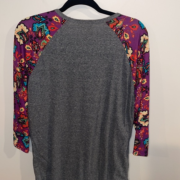 Lularoe Randy baseball t top size XL - Picture 2 of 6
